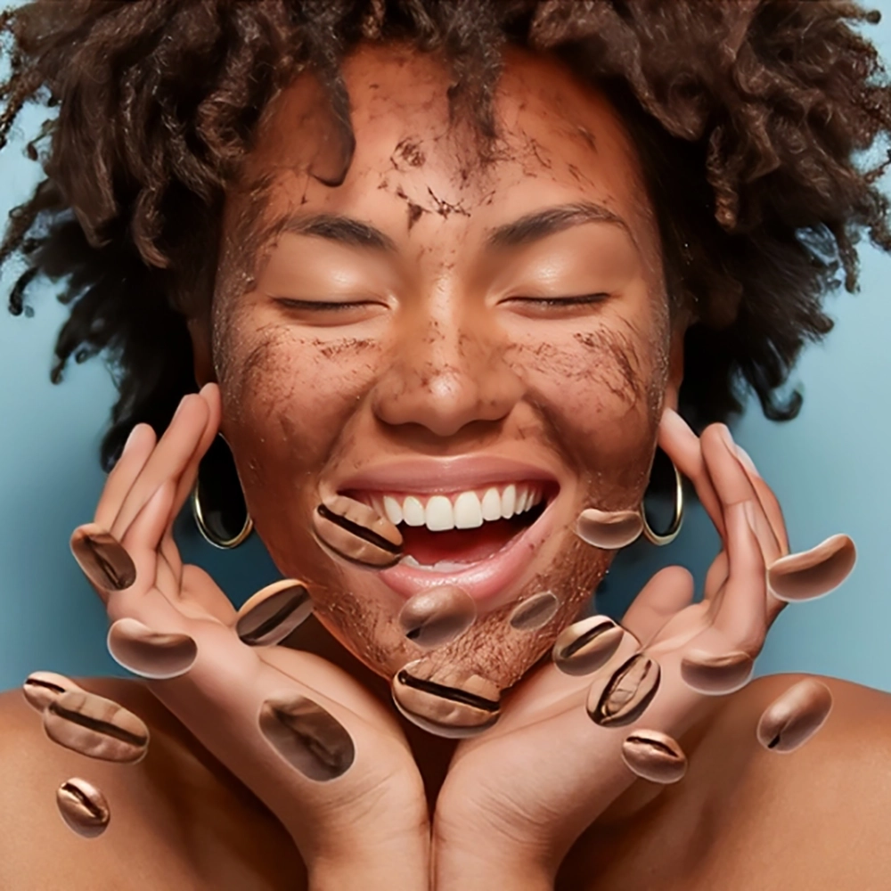 ماسک قهوه برای منافذ باز صورت