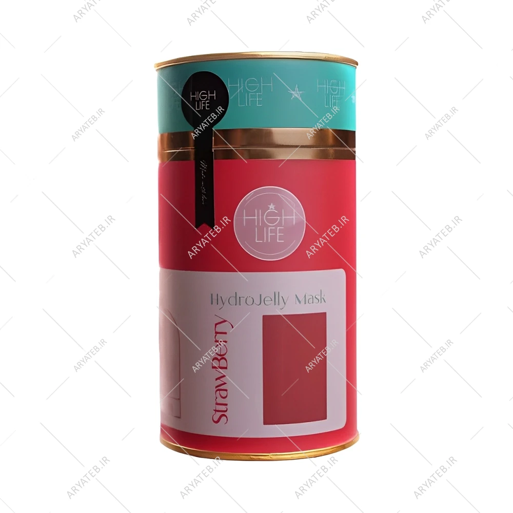 ماسک هیدروژلی عصاره توت فرنگی هایلایف