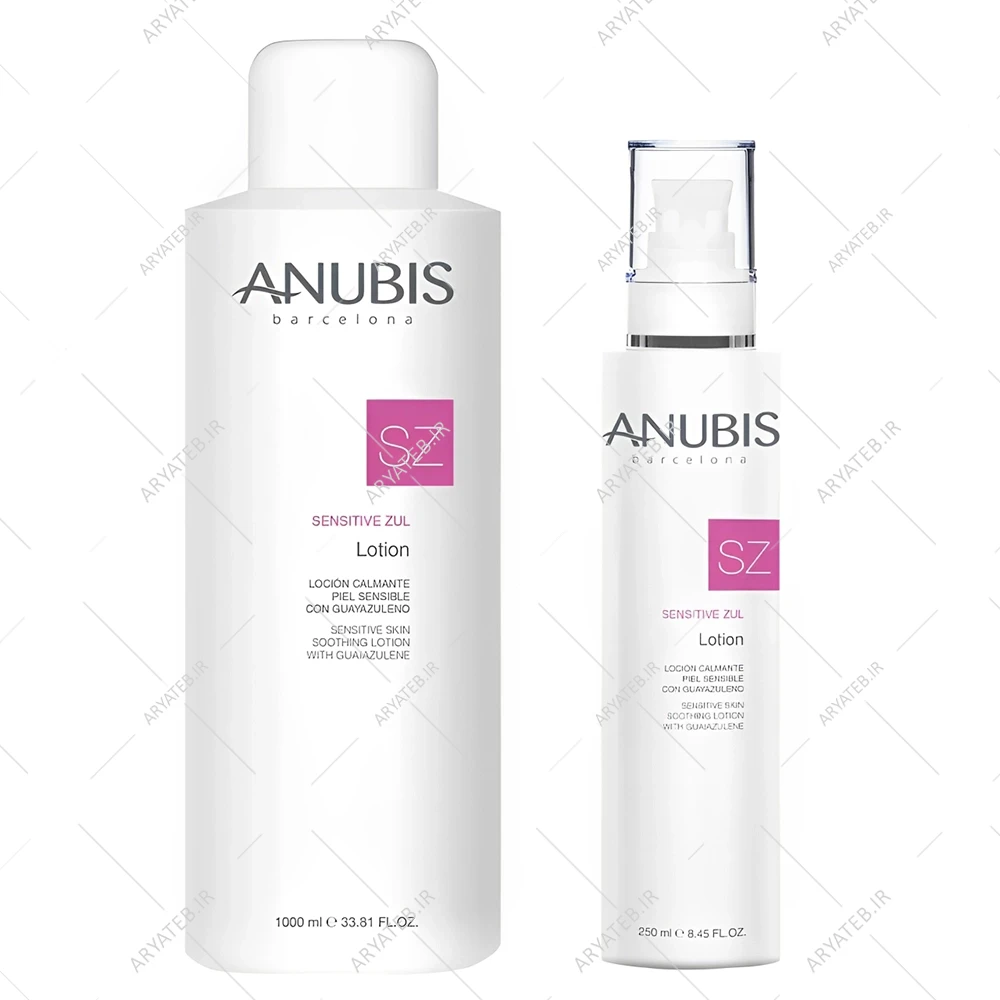 تونر پوست حساس آنوبیس