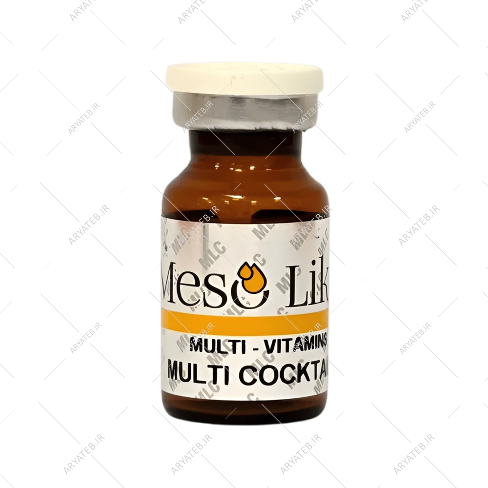 کوکتل مولتی ویتامین مزولایک