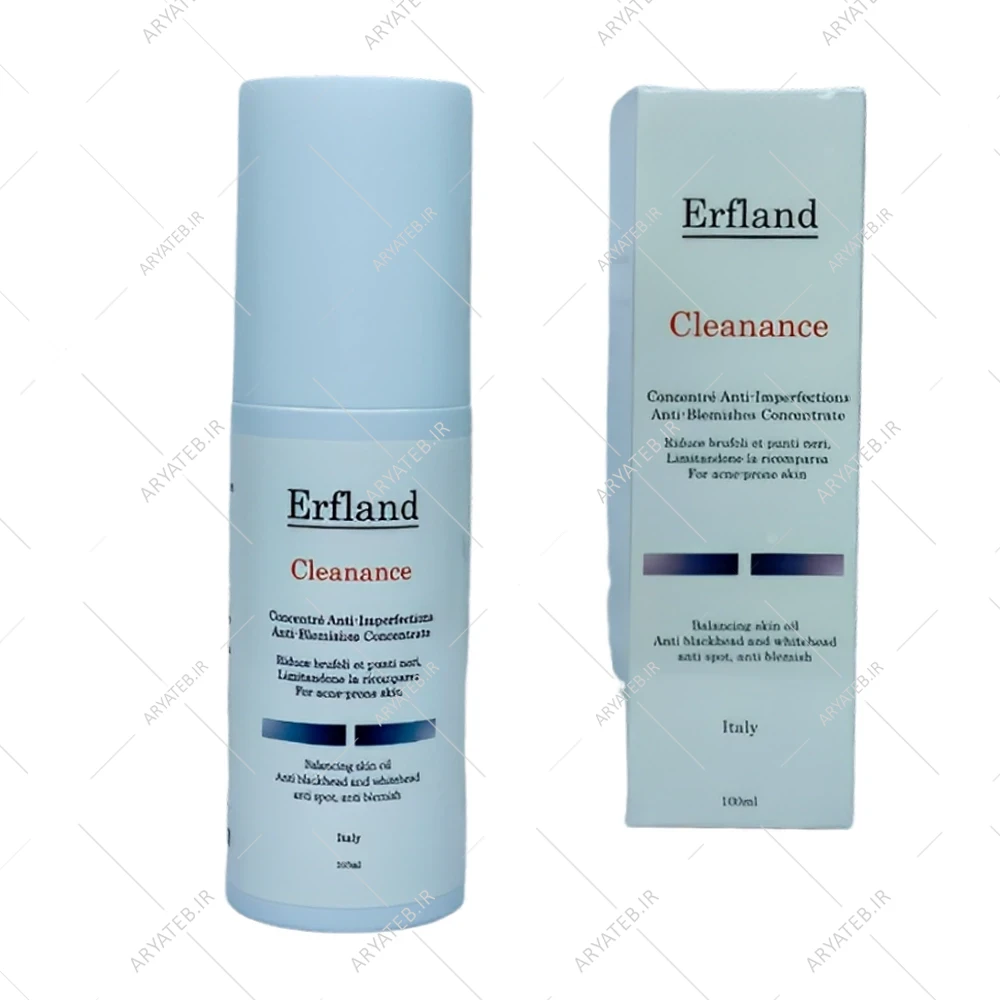 کنسانتره ضد جوش و ضد لک ارفلند