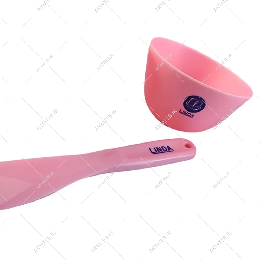 کاسه و کاردک سیلیکونی لیندا