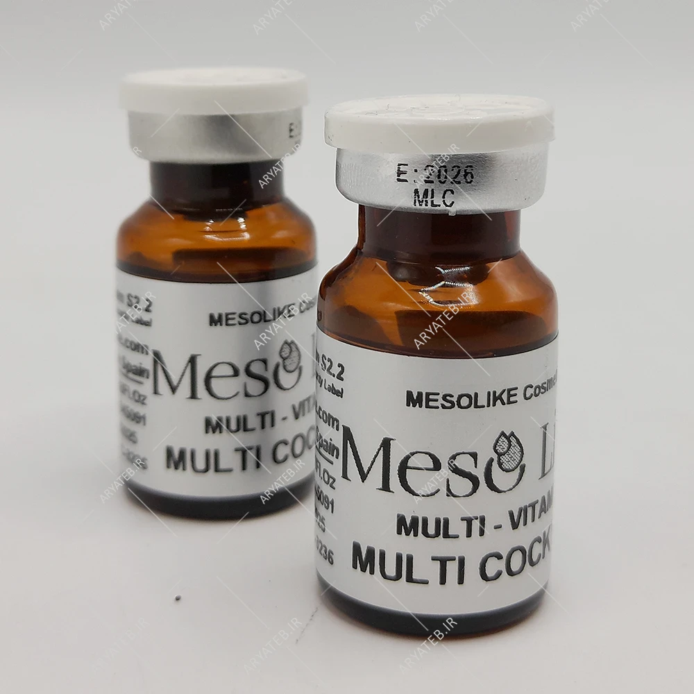 کوکتل مولتی ویتامین مزولایک