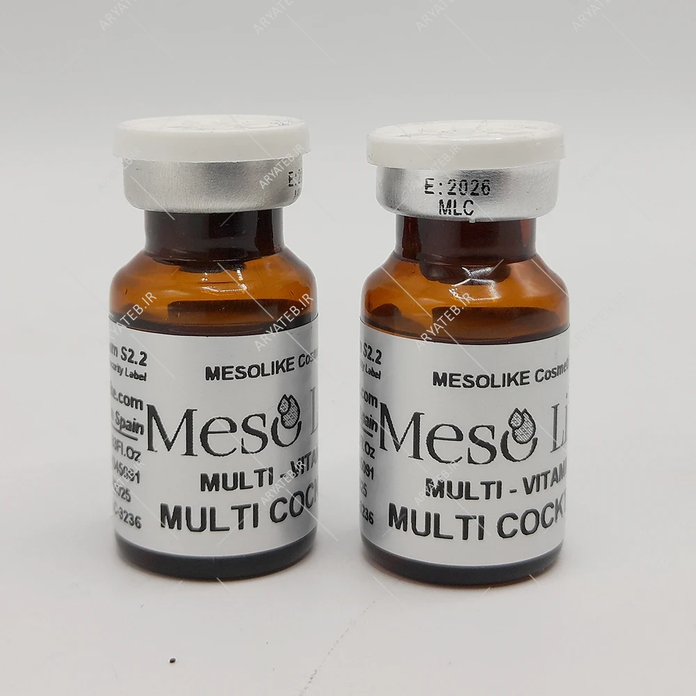 کوکتل مولتی ویتامین مزولایک