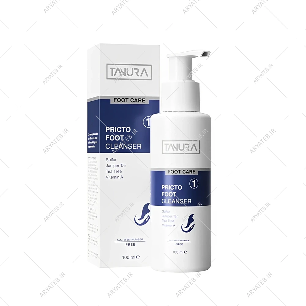 شوینده ضد قارچ قوی پا تنورا