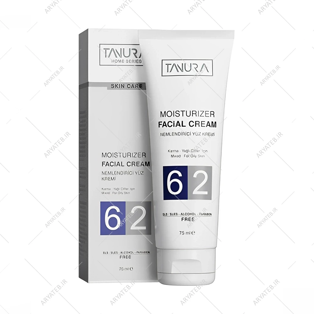 کرم مرطوب کننده پوست چرب و مختلط تنورا تیوپی