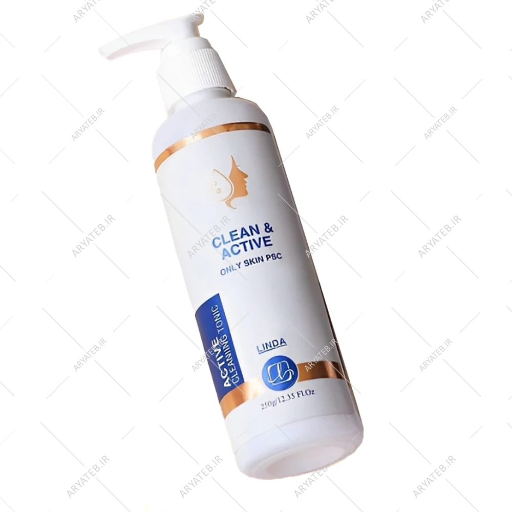 تونیک پاک کننده و فعال کننده پوست چرب لیندا