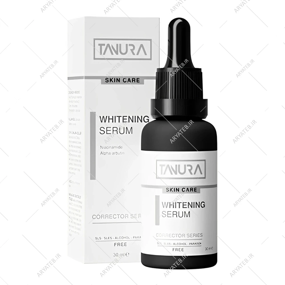 سرم سفید کننده بدن تنورا