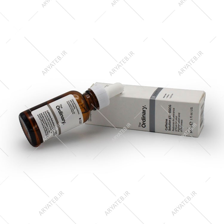 سرم دور چشم کافئین اوردینری